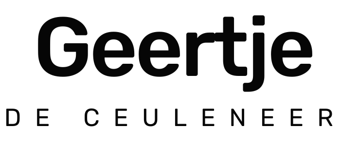 Het logo van Geertje de Ceuleneer